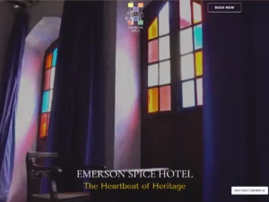 Simply IT Emerson Spice Hotel website project 001